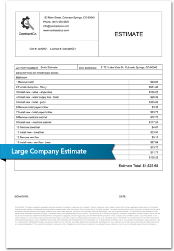 The Bluebook PRO Estimator can be used on any device that has internet connection