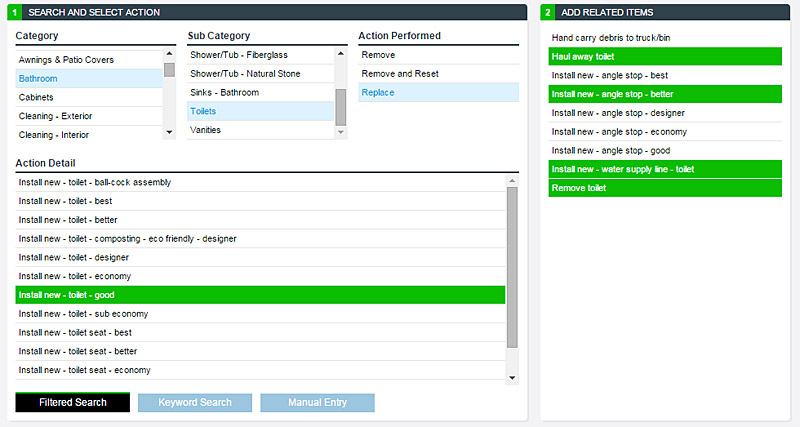 The Bluebook PRO Estimator can be used on any device that has internet connection